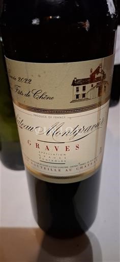 Bordeaux Graves Château Montgravier Fûts de Chêne 2022