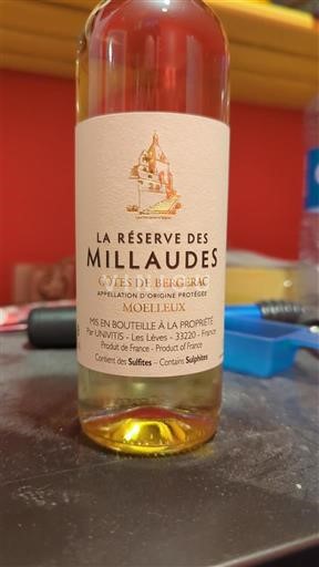 Sudoeste Côtes-de-Bergerac La Réserve des Millaudes Não Sazonado