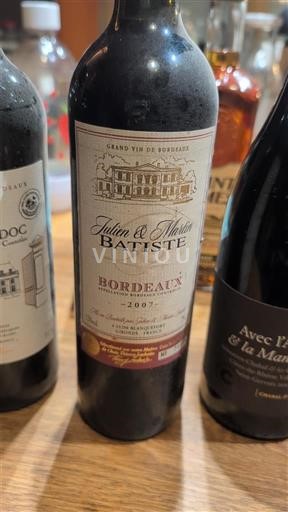 Burdeos Bordeaux Julien & Adrien Batiste 2007