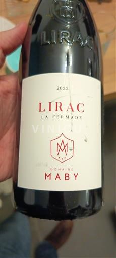 Rhônevallei Lirac Domaine Maby La Fermade 2022
