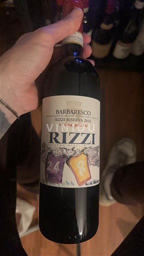 Piemonte Barbaresco Rizzi Rizzi Riserva Vigna Boito 2016