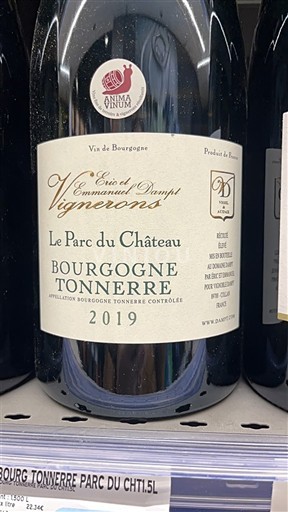 Burgundija Bourgogne Tonnerre Château Le Parc du Château 2019