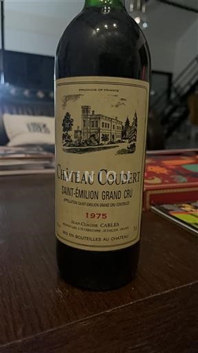 Bordeaux Saint-Émilion Grand Cru Château Coudert 1975