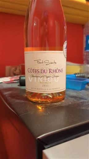 Rhônedalen Côtes du Rhône Font Sante 2022