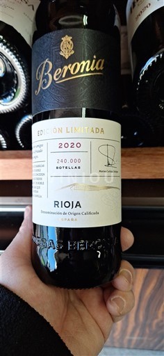 La Rioja Rioja Beronia Edición Limitada 2020
