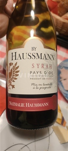 Languedoc-Roussillon Pays d'Oc By Haussmann Syrah 2024