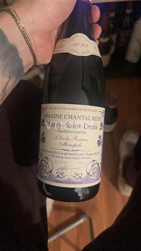 Borgogna Morey-saint-denis Domaine Chantal Remy Clos des Rosiers Monopole 2022