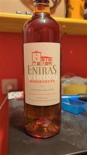 Sydvestfrankrig Côtes de Gascogne Entras Bordeneuve 2020