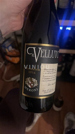 Vénétie Amarone della Valpolicella Meroni Il Velluto 2016