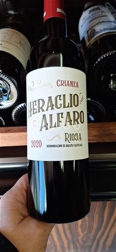 La Rioja rioja Heraclio Alfaro Crianza 2020