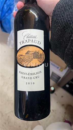 Burdeos Saint-Émilion Gran Cru Grand Cru Château Trapaud 2010