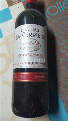 Burdeos Bordeaux superior Château La Verrière 2005