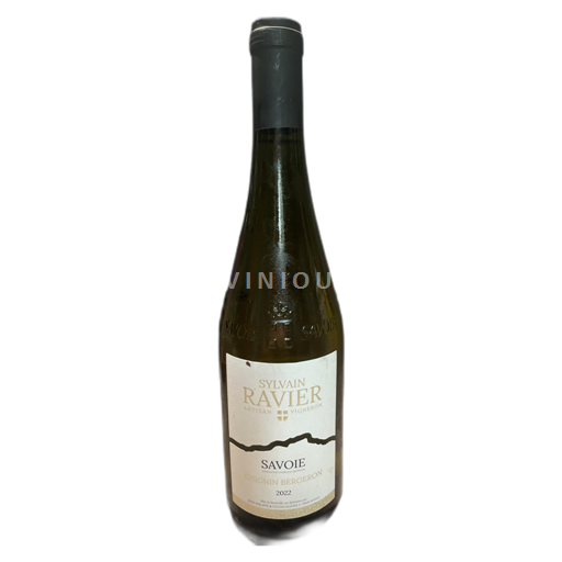 Savoie and Bugey Chignin Bergeron Sylvain Ravier 2022