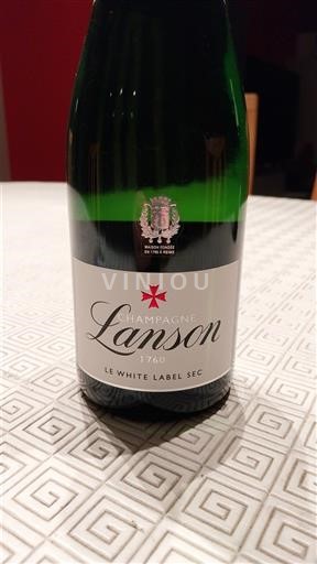 Champagne Lanson Le White Label Sec Non Millésimé