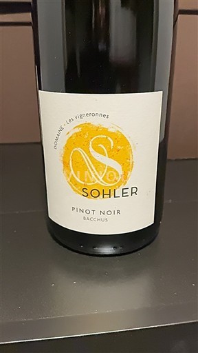 Alsace Domaine Les Vigneronnes Sohler Bacchus 2024