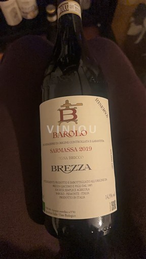 Piemonte Barolo Brezza Sarmassa Vigna Bricco Riserva 2019