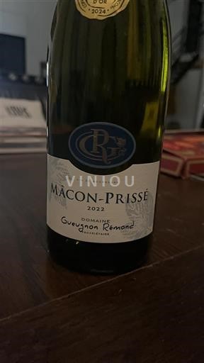 Burgundija Mâcon in Mâcon-villages Domaine Gueguenon Rémond 2022