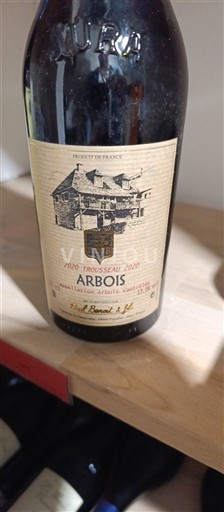Jura Arbois Paul Benoit et Fils Trousseau 2020