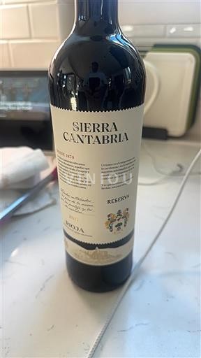 La Rioja Rioja Sierra Cantabria Reserva 2017