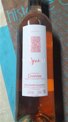 Linguadoca e Rossiglione Cévennes La Vigneronne Quissacoise Syrah Senza annata