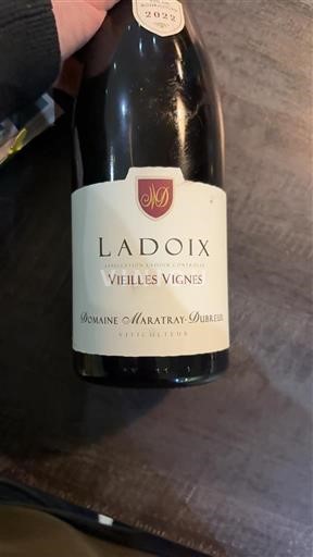 Burgundija Ladoix Domaine Maratray-Dubreuil Vieilles Vignes 2022
