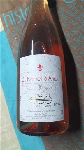 Valle della Loira Cabernet d'Anjou Domaine La Poilâne Senza annata