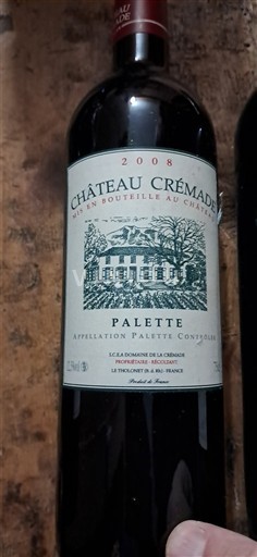 Provence Bảng màu Château Crémade 2008