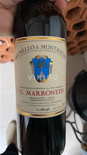 Toscana Brunello di Montalcino Il Marroneto Không niên vụ