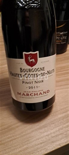 Borgoña No especificado Jean-Philippe Marchand 2011