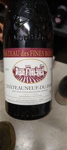 Rona dolina Châteauneuf-du-Pape Château S Fines Roches 2019