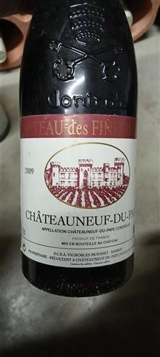 Rona dolina Châteauneuf-du-Pape Château S Fines Roches 2009