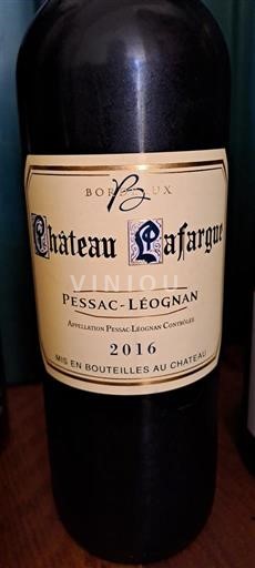 Bordeaux Pessac-Léognan Château Lafargue 2016