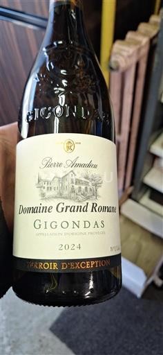 Rona dolina Gigondas Domaine Grand Romane Terroir d'exception 2024