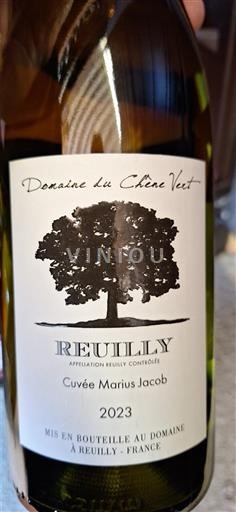 Loire-dalen Reuilly Domaine Chêne Vert Marius Jacob 2023