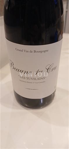 Vin Rouge sec Les Tuvilains Non millésimé France Bourgogne AOC Premier Cru