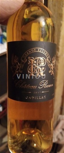 Bordeaux Cadillac Château Renon Grande Réserve 2017