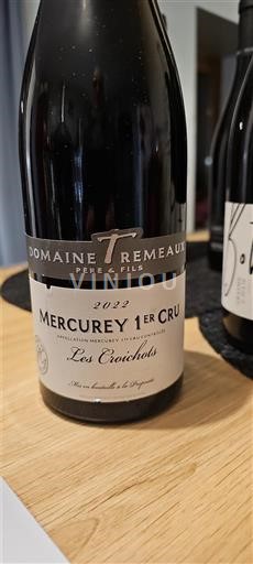 Borgoña No especificado Premier Cru Domaine Tremeaux Les Croichets 2022