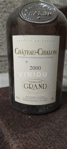 Jura Château-chalon Domaine Grand Château Chalon 2000