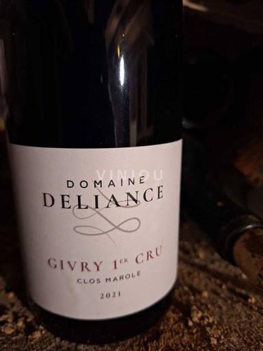 Bourgogne Givry Premier Cru Domaine Liance Clos Marole 2021