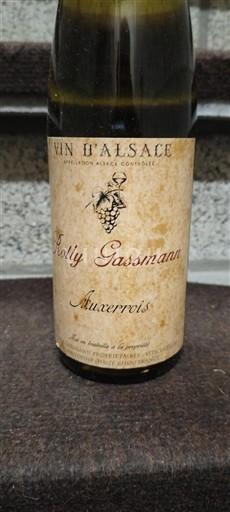 Alsazia Auxerrois Rolly Gassmann Auxerrois 2021