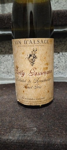 Alsazia Pinot grigio Rolly Gassmann Rotleibel de Rorschwihr Pinot Gris 2021