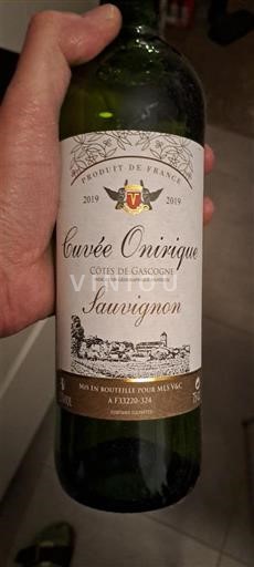 Sydvestfrankrig Côtes de Gascogne Cuvée Onirique Sauvignon 2019