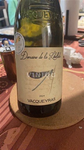 Rhônen laakso Vacqueyras Domaine La Libellule 2024