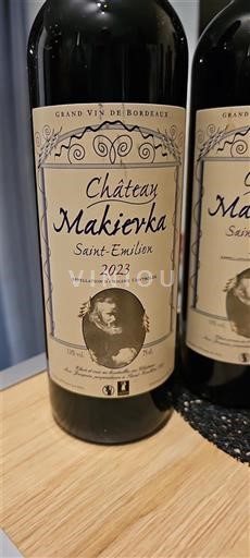 Bordeaux Saint-Émilion Château Makierka 2023
