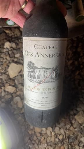 Bordeaux Lalande-de-Pomerol Château S Annereaux 1978