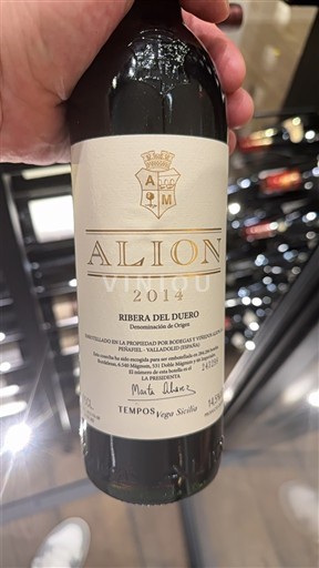 Castilien og León Ribera del Duero Alión 2014