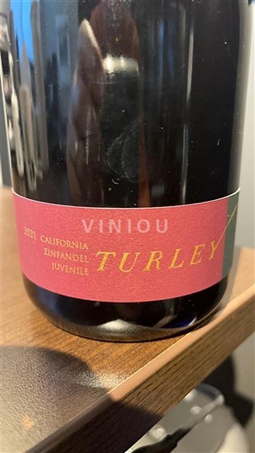 Kalifornské AVA Nespecifikováno Turley Zinfandel Juvenile 2021