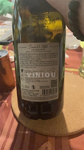 Viinit Blanc demi-sec Domaine L'Echelette Non millésimé Ranska Rhônen laakso Vacqueyras AOC