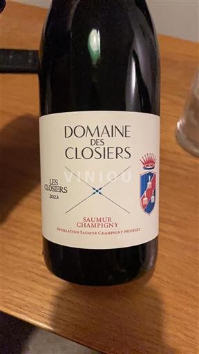 Dolina Loare Saumur-champigny Domaine S Closiers Les Closiers 2023