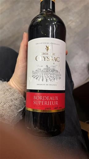 Burdeos Bordeaux superior Croix de Cleyssac 2022